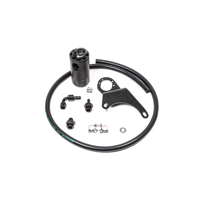 Mitsubishi EVO 8-9 Fluid Lock Radium Engineering Left Side Crankcase Oil Catch Can Kit
