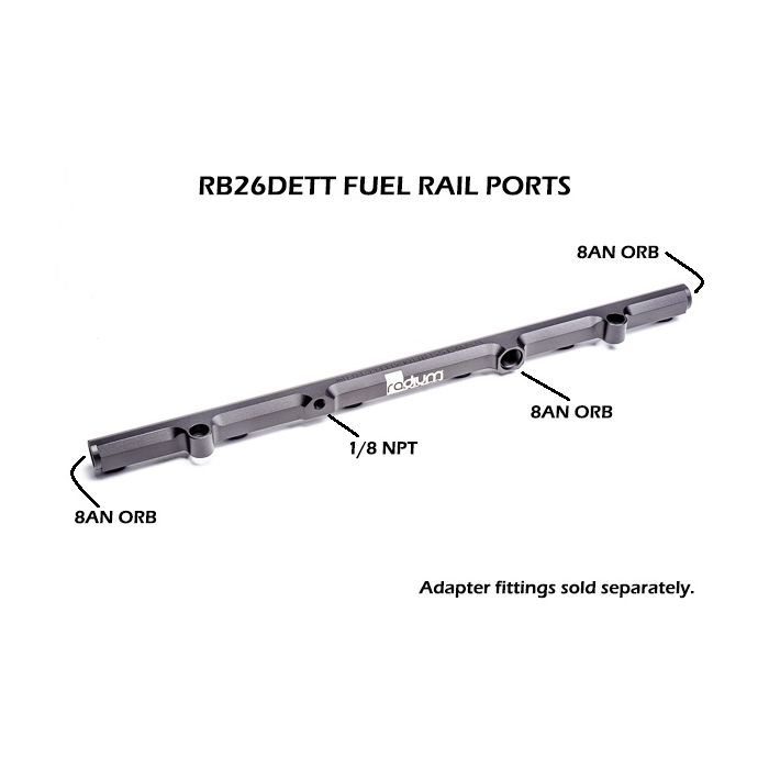 Radium Engineering Fuel Rail for Nissan RB26DETT
