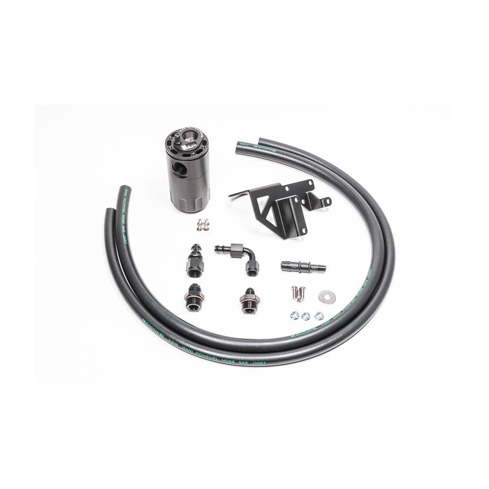 PCV Oil Catch Can Kit for 07-21 Toyota Tundra Fluid Lock Radium Engineering