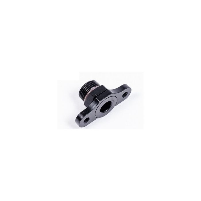 FPR 8AN ORB adapter, 11mm ID, 39mm spacing, M6, Radium Engineering