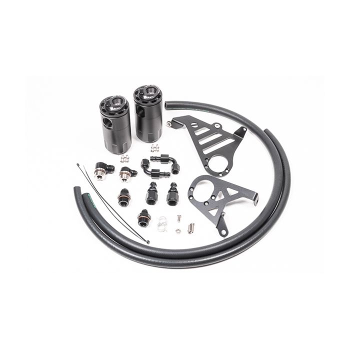 Kit de doble depósito de recuperación de aceite para Ford Focus RS 16-18 Fluid Lock Radium Engineering