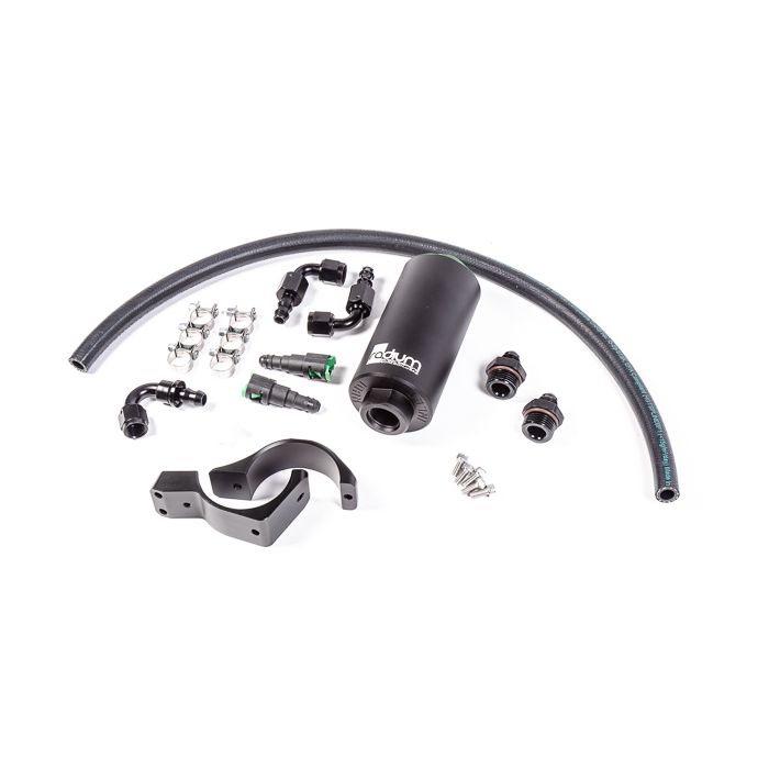 Stainless Steel Fuel Filter for Subaru / SAAB 9-2X. Includes Radium Engineering part 20-0353.