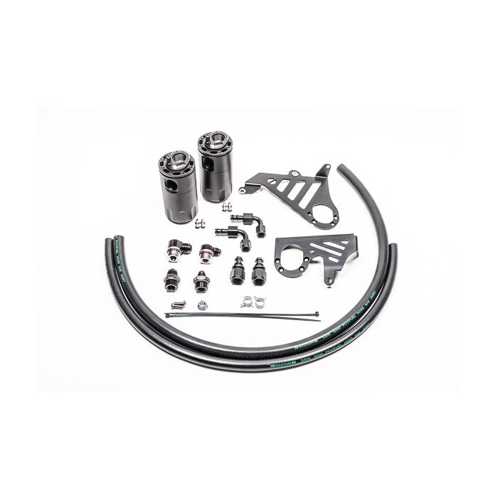 Kit de doble depósito de recuperación de aceite para Ford Focus ST Fluid Lock Radium Engineering