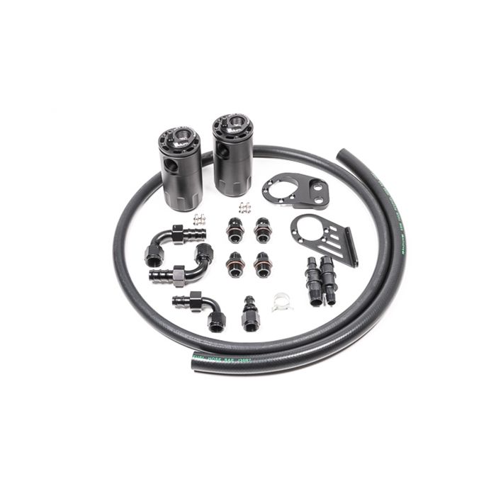 Radium Engineering Ford Fiesta ST Fluid Lock Dual Oil Catch Can Kit