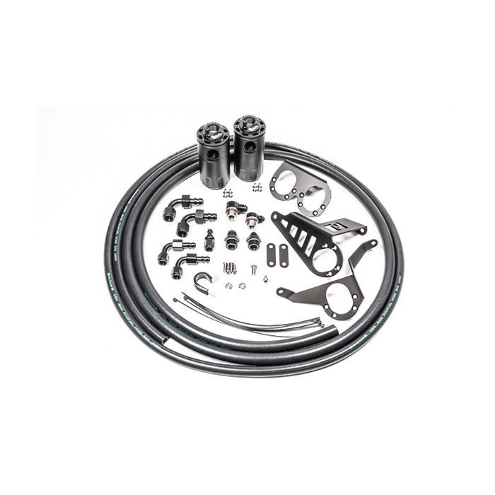 Radium Engineering Toyota MK4 Supra Fluid Lock Dual Catch Can Kit