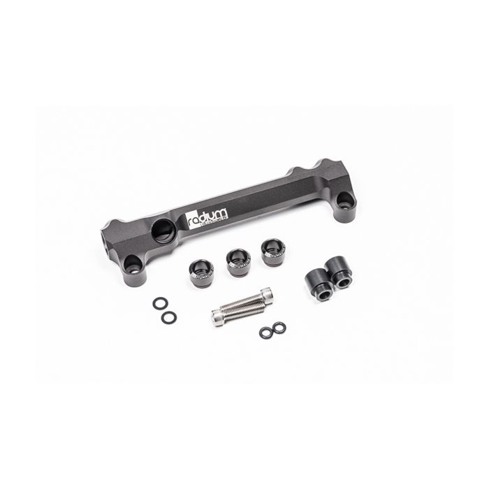 Conversión de riel de combustible de alimentación superior para Mazda 20B-REW Primary Radium Engineering
