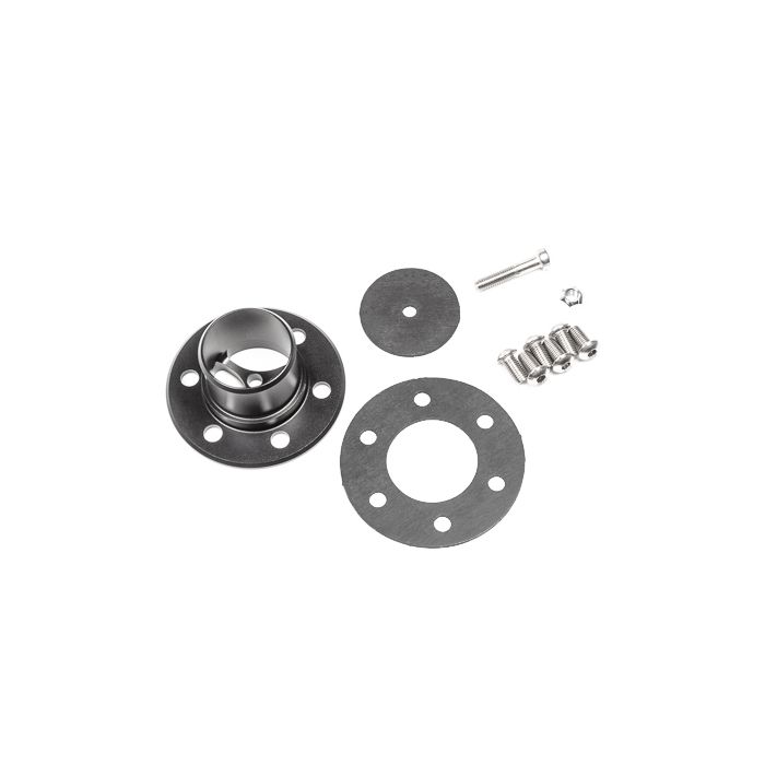 FCST 6 bolt, remote mount, straight fill neck, 1.5 inch, barb, Radium Engineering
