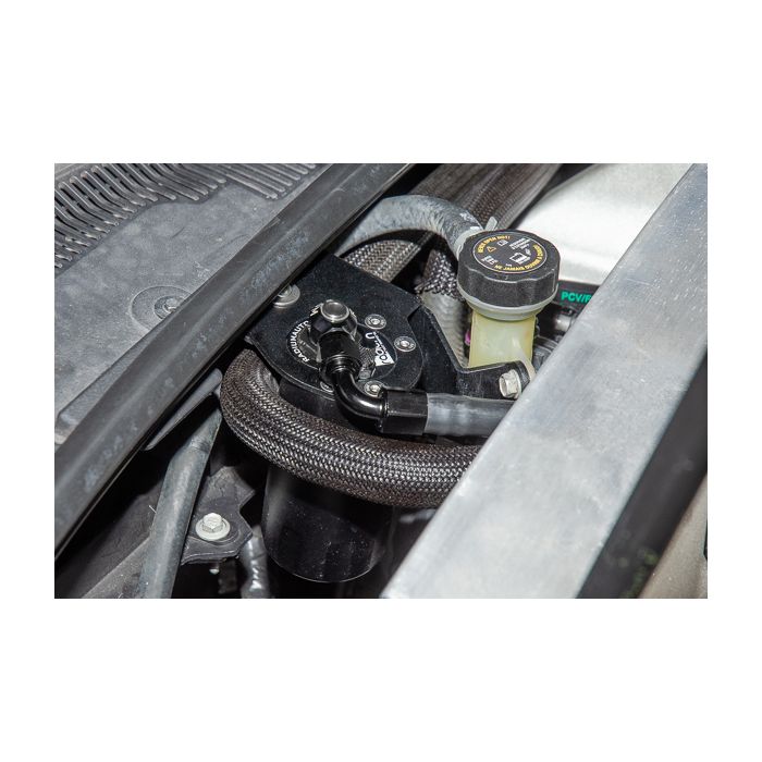 Cadillac CTS-V Fluid Lock Radium Engineering PCV Oil Catch Can Kit