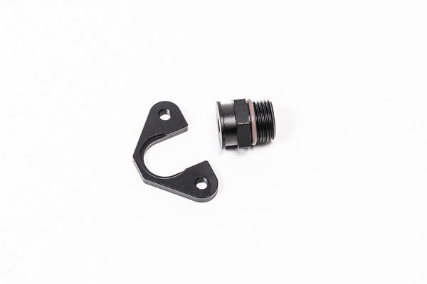 Adaptador FPR 8AN ORB, diámetro interior de 7 mm, desplazamiento de 39 mm, M6, Radium Engineering