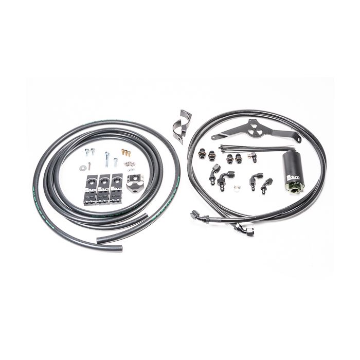 Kit de tuberías para soporte de combustible para Subaru 08-21 Stainless Radium Engineering