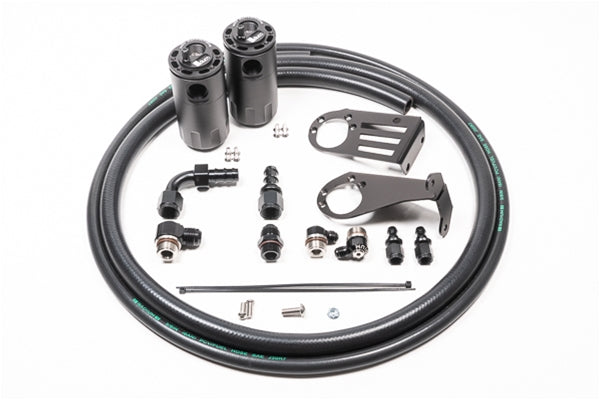 Kit Dual Catch Can para Nissan S15 Silva / 200SX Fluid Lock Radium Engineering