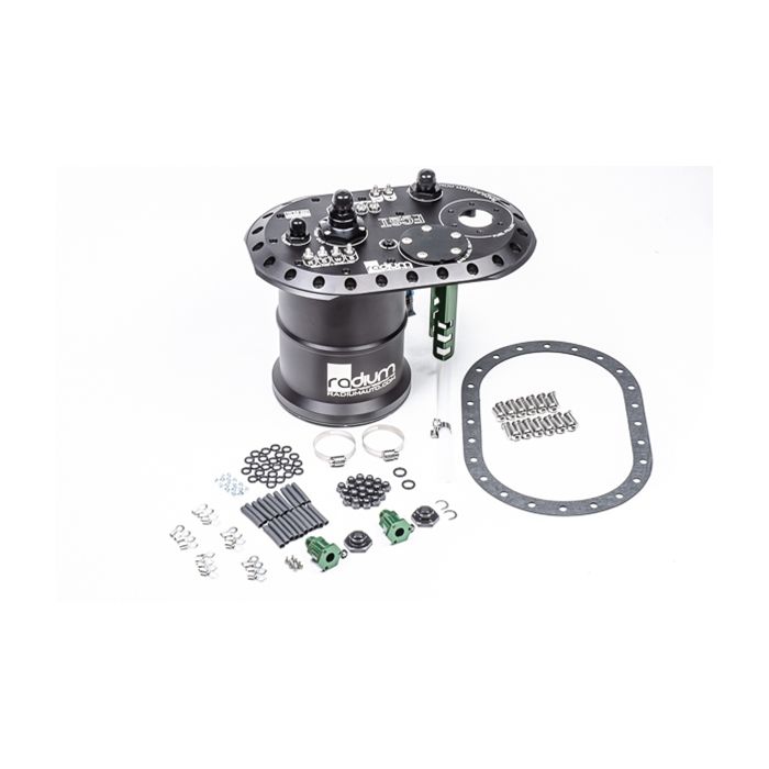 Fuel Cell Surge Tank Pumps not included Brushless TI Automotive E5LM Radium Engineering