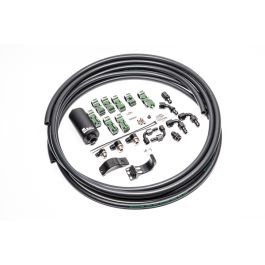 Kit de tuberías para soporte de combustible para filtro de microfibra Nissan Radium Engineering
