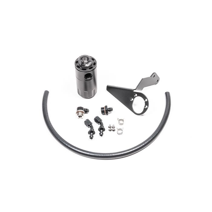 PCV Oil Catch Can Tank Kit for Nissan Z33 V35 VQ35DE Fluid Lock Radium Engineering