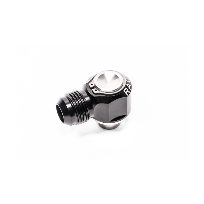 10AN Male Press-In Fitting for Nissan RB20DET and RB25DET Intake or Exhaust (Radium Engineering)