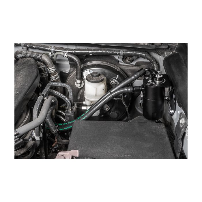 Radium Engineering PCV Oil Catch Can Kit for Toyota Tacoma 05-23 Fluid Lock