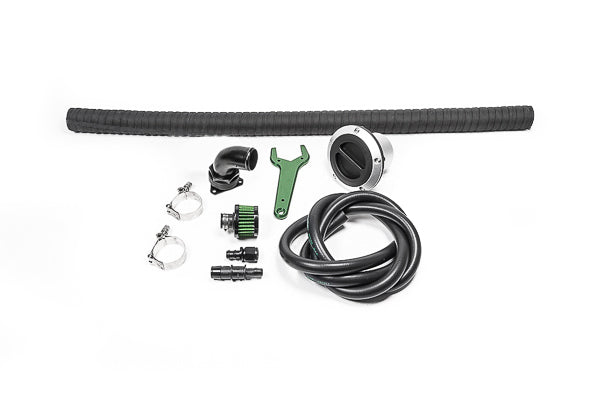 Kit de repostaje FCST-X con montaje remoto y llenado estándar de Radium Engineering