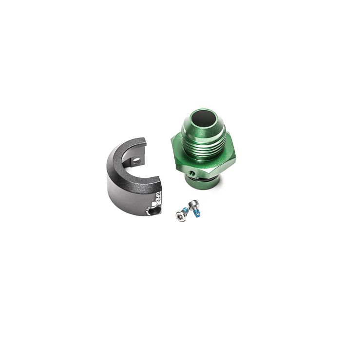 Radium Engineering 15mm Male to 10AN Male V2 Straight Quick Connect Fitting