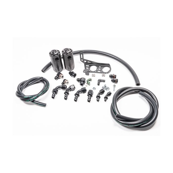 Kit de doble depósito de recuperación de aceite para Lamborghini Gallardo LP Fluid Lock Radium Engineering