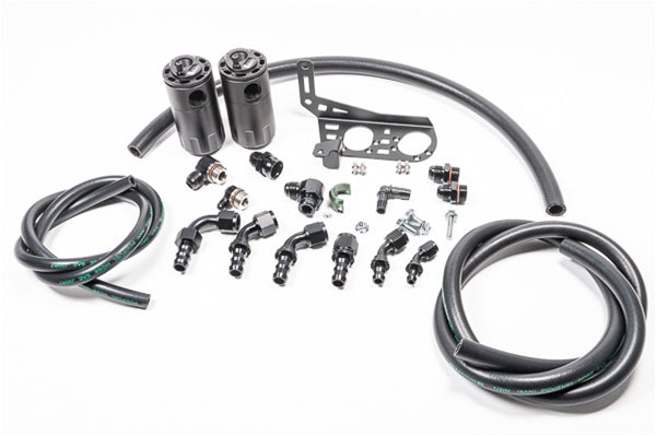 Kit de doble catch can para Lamborghini Gallardo LP Fluid Lock Radium Engineering