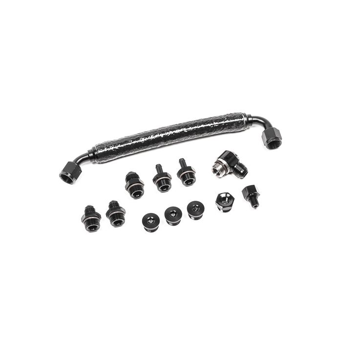 Sistema de tuberías de rieles de combustible para Audi R8 y Lamborghini Huracán (Radium Engineering)