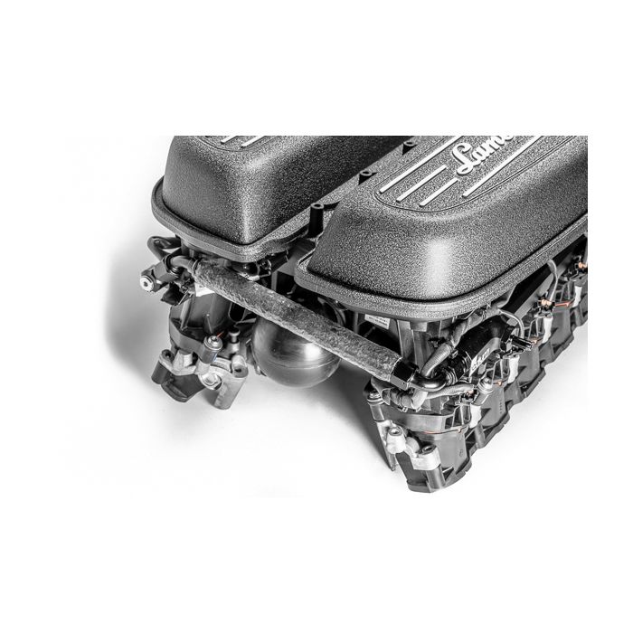 Sistema de tuberías de rieles de combustible para Audi R8 y Lamborghini Huracán (Radium Engineering)