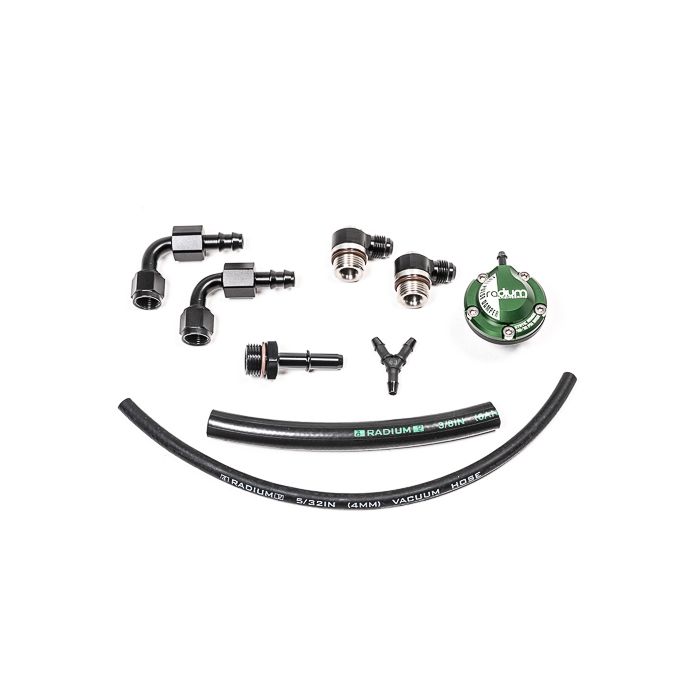 Sistema de tuberías de riel de combustible para Toyota 2GR-FE (Radium Engineering)