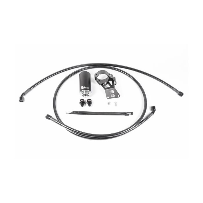 Radium Engineering Mitsubishi EVO X Hanger Style Fuel Feed Kit with Stainless Steel Filter