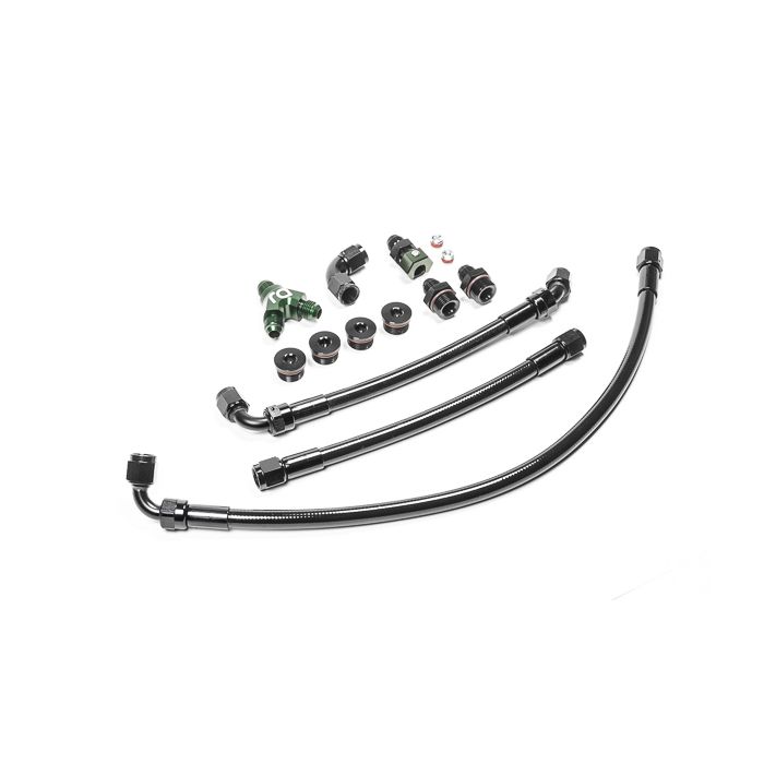 Kit de tuberías para riel de combustible para Ford Coyote S197 Radium Engineering