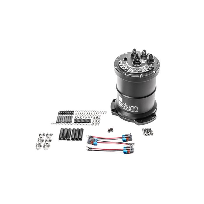 Tanque de compensación de combustible con bomba múltiple (MPFST) compatible con Walbro F90000267/274/285 Radium Engineering