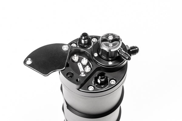 FSTR-RA fuel surge tank pump not included. Radium Engineering