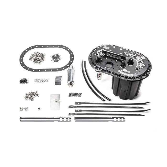 FCST-X Fuel Cell Surge Tank 3 Surge Pumps and 1 Lift Pump Included Walbro GSS342 Radium Engineering