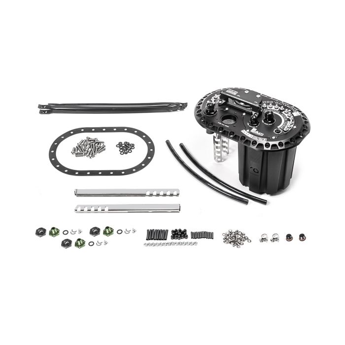 FCST-X Fuel Cell Surge Tank fits Bosch BR540 or DW400 Radium Engineering