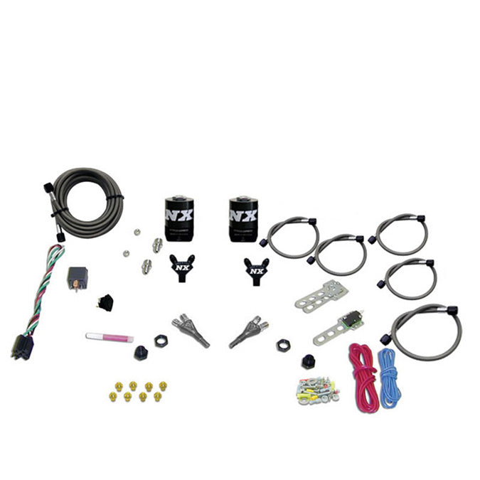 Sistema de nitro de doble boquilla sin botella para Dodge V-8 TBI 1992-1995 (50-150 CV) Nitrous Express NX 20213-00