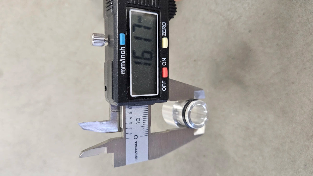 Adaptador/espaciador para Inyector de 14mm (para soldar)