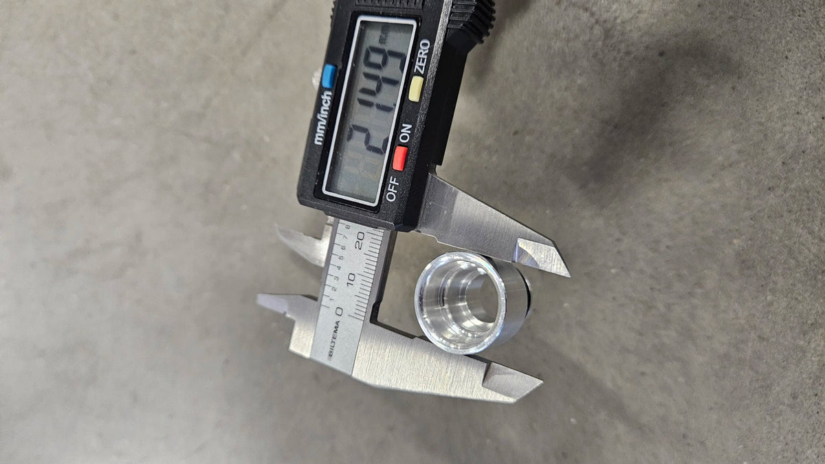 Adaptador/espaciador para Inyector de 14mm (para soldar)