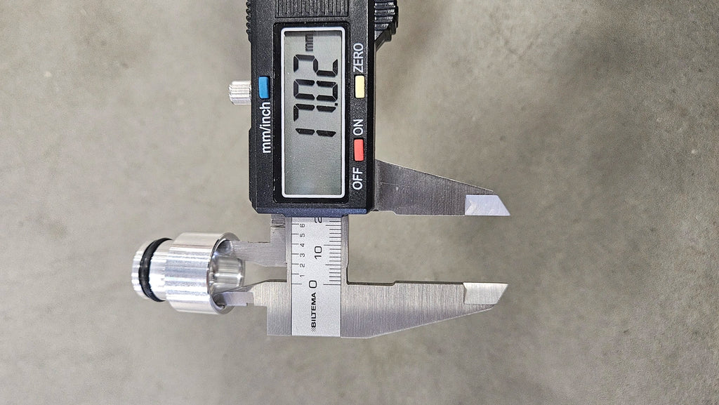 Adaptador/espaciador para Inyector de 14mm (para soldar)