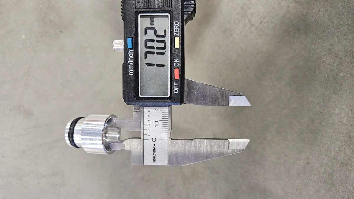 Adaptador/espaciador para Inyector de 14mm (para soldar)
