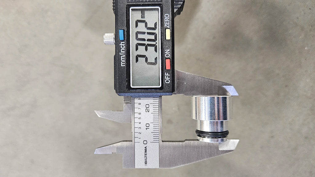 Adaptador/espaciador para Inyector de 14mm (para soldar)