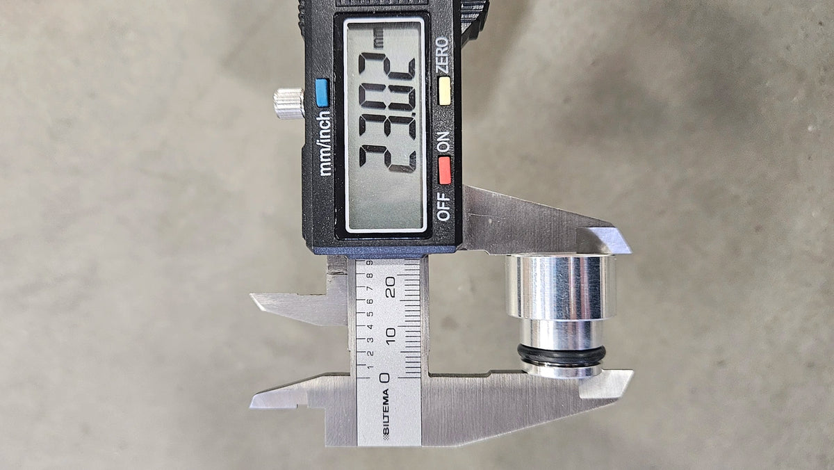 Adaptador/espaciador para Inyector de 14mm (para soldar)