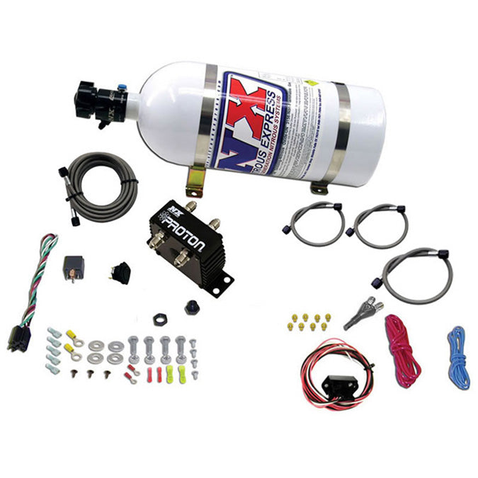 Sistema de nitro Proton Fly By Wire con botella de 10 lb Nitrous Express NX 20422-10