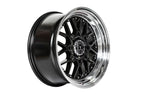 59°North Wheels D-010 9x18" ET25 5x114,3/5x120 Gloss black/polished lip