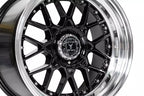 59°North Wheels D-010 10x18" ET25 5x114,3/5x120 Gloss black/polished lip