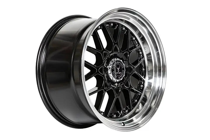 59°North Wheels D-010 10x18" ET25 5x114,3/5x120 Gloss black/polished lip