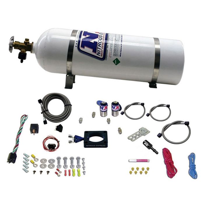 Sistema de placas con botella de 15 lb para Dodge Dart 1.4L Nitrous Express NX 20941-15