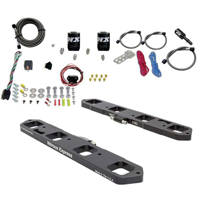 Sistema de placa Direct Port sin botella para 5.7L / 6.1L / 6.4L Hemi Nitrous Express NX 20958-00