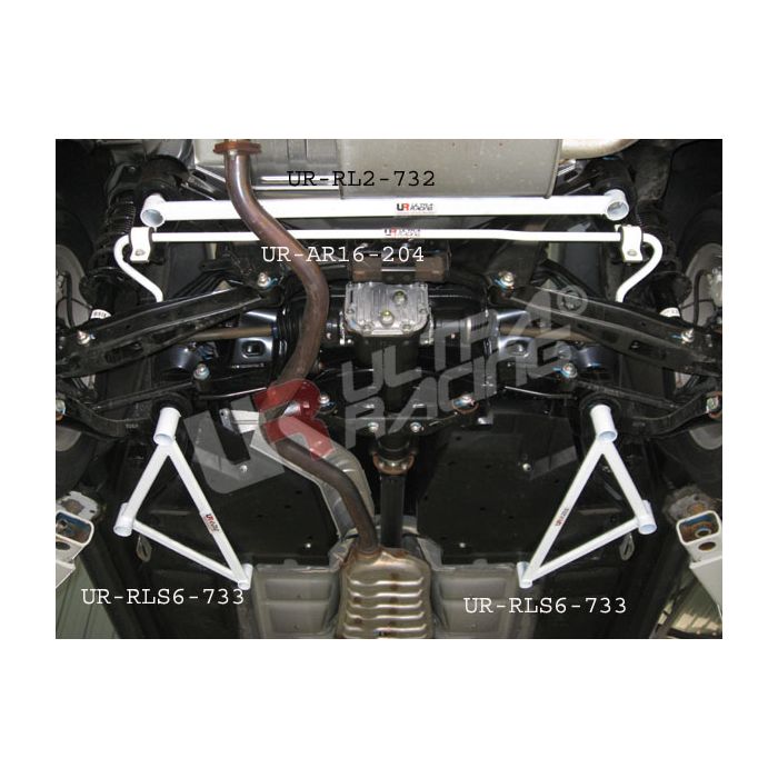 Ultra Racing 16mm Rear Anti-Roll Bar for Subaru Impreza 08+ GH 1.5 HB