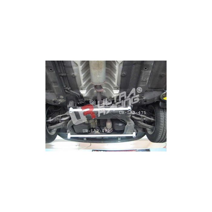472 Ultra Racing Rear Lower Bar for Hyundai Accent 06+ / Kia Rio 1.4