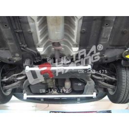 Rear Lower Bar 475 Ultra Racing for Hyundai Accent 06+ / Kia Rio 1.4