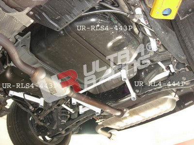 Barras laterales traseras Ultra Racing para Mitsubishi Lancer 07+ /Sportback
